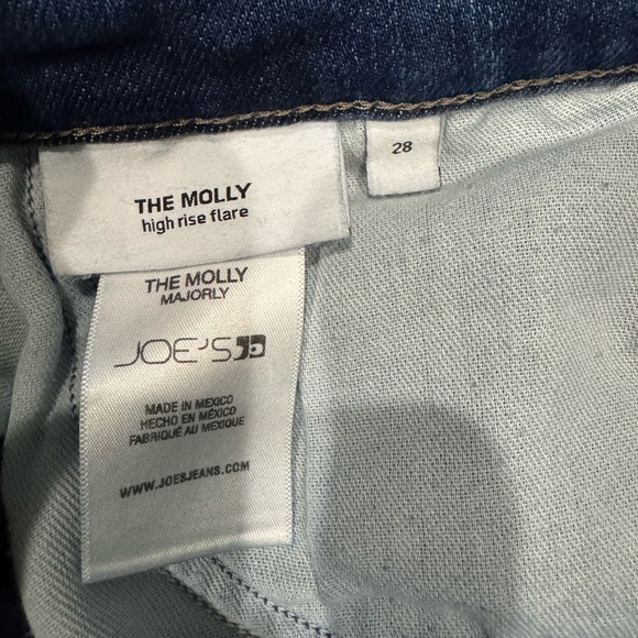 Joe's Jeans The Molly High Rise Flare Dark Blue Women's Jeans - Picture 4 of 14